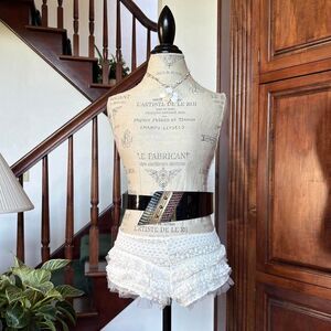 KASO Waist Belt Bracelet 1989 Disco Vintage Body Art Black Brown Gold